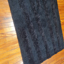 Load image into Gallery viewer, 100% wool Rug AM Shag Black size 160 x 230 cm India