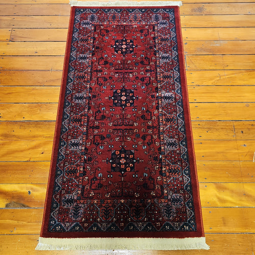 100% wool rug Rug Kasghai 4302 300 size 67 x 130 cm, Belgian