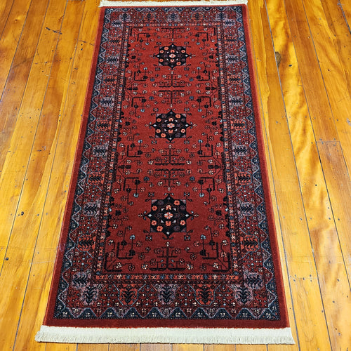 100 % wool rug Kashqai 4302 300  size 80 x 160 cm, Belgium