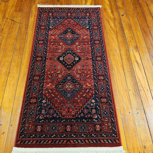 100% wool Rug Kasghai 4345 300 size 80 x 160 cm Belgium