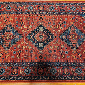 100% wool Rug Kasghai 4345 300 size 80 x 160 cm Belgium