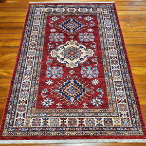 Hand knotted wool rug 175122 size 175 x 122 cm Afghanistan