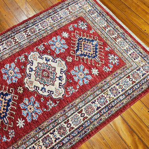 Hand knotted wool rug 175122 size 175 x 122 cm Afghanistan