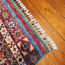 Load image into Gallery viewer, Hand knotted wool rug 177120 size 177 x 120 cm Afghanistan