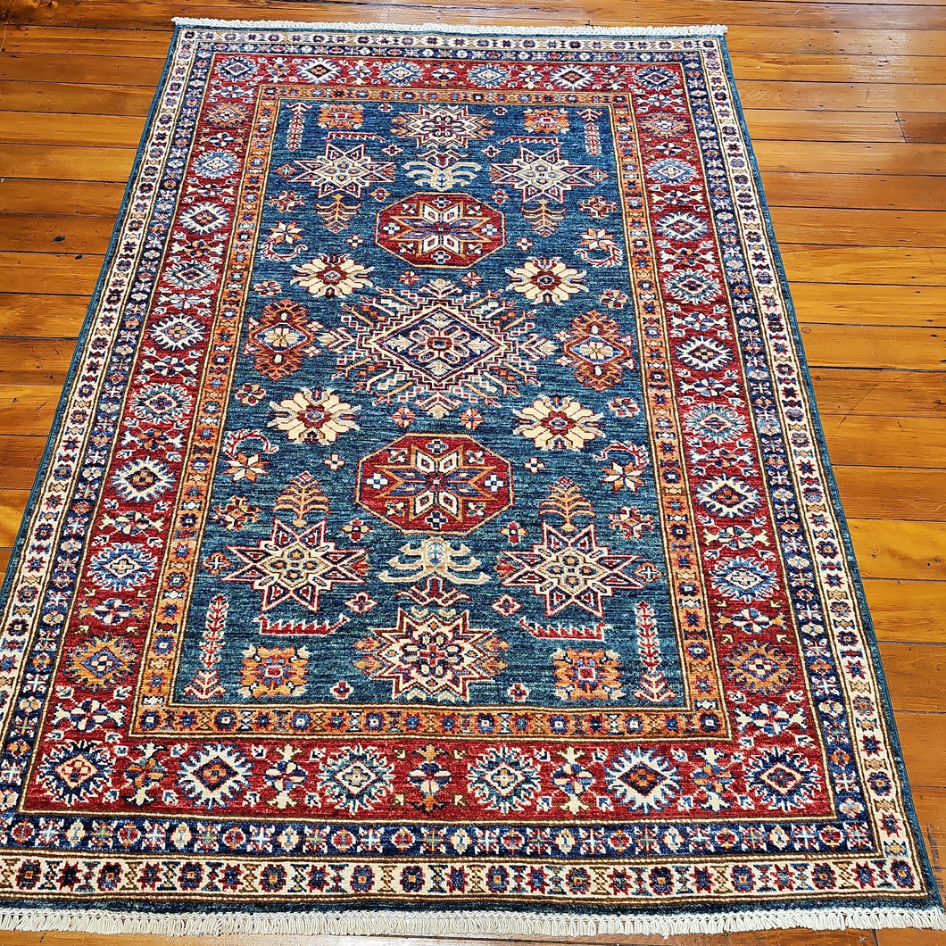 Hand knotted wool rug 181127 size 181 x 127 cm Afghanistan