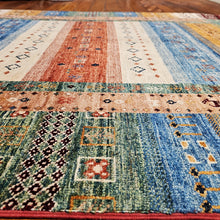 Load image into Gallery viewer, Hand knotted wool rug 188126 size 188 x 126 cm Afghanistan