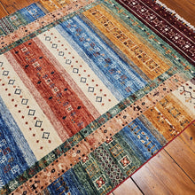 Load image into Gallery viewer, Hand knotted wool rug 188126 size 188 x 126 cm Afghanistan