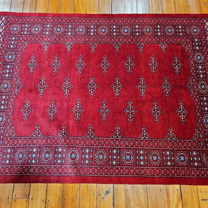 Hand knotted wool rug 179124 size 179 x 124 cm Pakistan