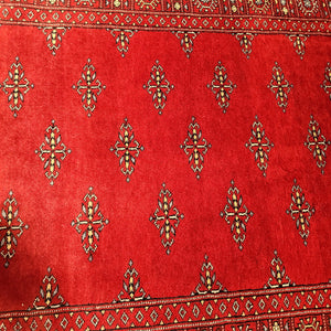 Hand knotted wool rug 179124 size 179 x 124 cm Pakistan