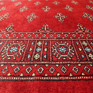 Hand knotted wool rug 179124 size 179 x 124 cm Pakistan