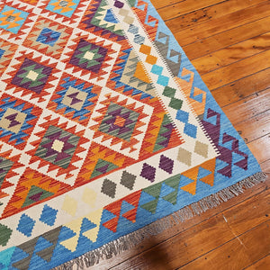 Hand knotted wool rug 199153 size 199 x 153 cm Afghanistan