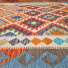 Load image into Gallery viewer, Hand knotted wool rug 199153 size 199 x 153 cm Afghanistan