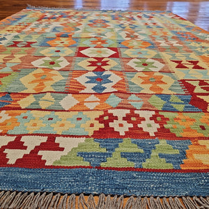 Hand knotted wool rug 200153 size 200 x 153 cm Afghanistan