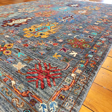 Load image into Gallery viewer, hand knotted wool rug 208154 size 208 x 154 cm Afghanistan