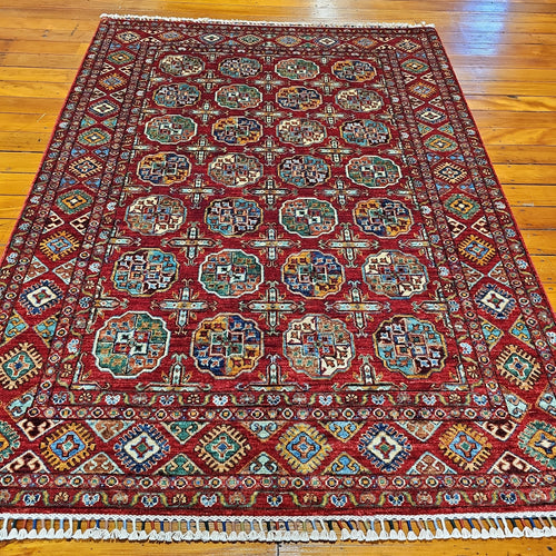 Hand knotted wool rug 201151 size 201 x 151 cm Afghanistan