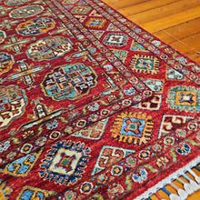 Load image into Gallery viewer, Hand knotted wool rug 201151 size 201 x 151 cm Afghanistan