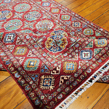 Load image into Gallery viewer, Hand knotted wool rug 201151 size 201 x 151 cm Afghanistan
