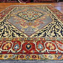 Load image into Gallery viewer, Hand knotted wool rug 209152 size 209 x 152 cm Afghanistan
