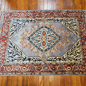 Hand knotted wool rug 209152 size 209 x 152 cm Afghanistan
