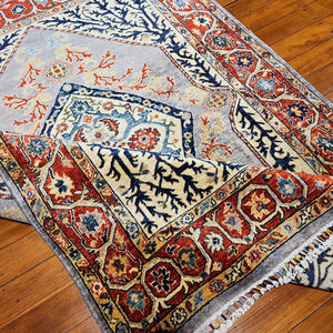 Hand knotted wool rug 209152 size 209 x 152 cm Afghanistan