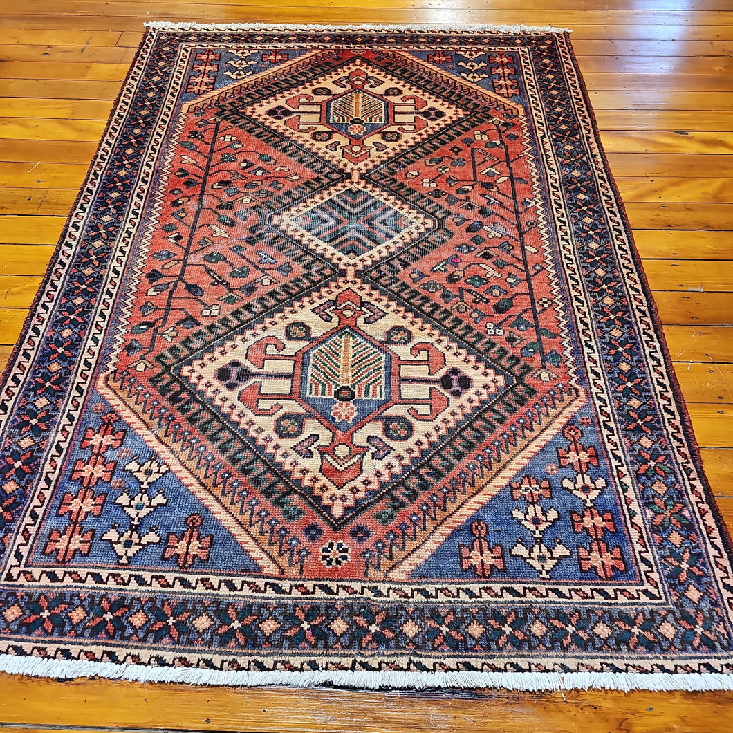 Hand knotted wool rug 197139 size 197 x 139 cm