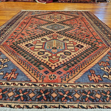 Load image into Gallery viewer, Hand knotted wool rug 197139 size 197 x 139 cm