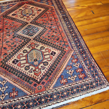 Load image into Gallery viewer, Hand knotted wool rug 197139 size 197 x 139 cm