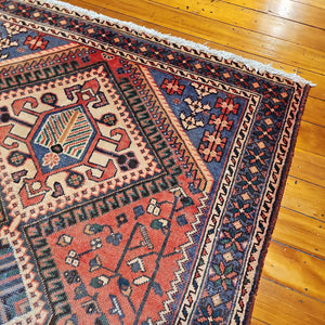 Hand knotted wool rug 197139 size 197 x 139 cm