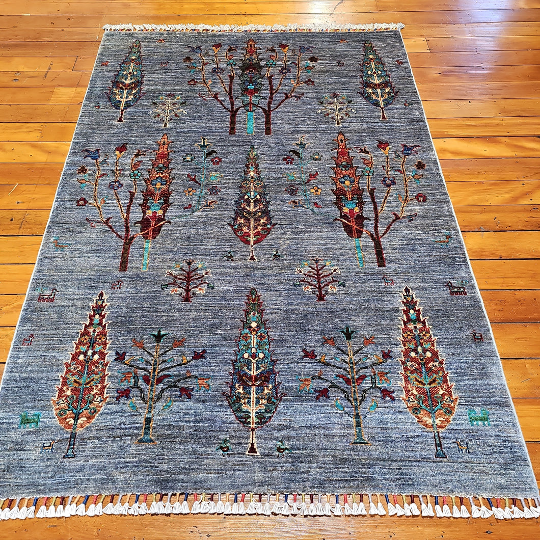 Hand knotted wool rug 177125 size 177 x 125 cm Afghanistan