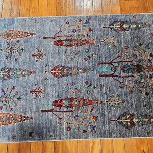 Hand knotted wool rug 177125 size 177 x 125 cm Afghanistan