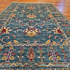 Hand knotted wool rug 190123 size 190 x 123 cm Afghanistan