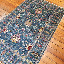 Load image into Gallery viewer, Hand knotted wool rug 190123 size 190 x 123 cm Afghanistan