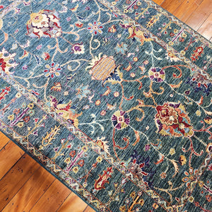 Hand knotted wool rug 190123 size 190 x 123 cm Afghanistan