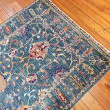 Load image into Gallery viewer, Hand knotted wool rug 190123 size 190 x 123 cm Afghanistan