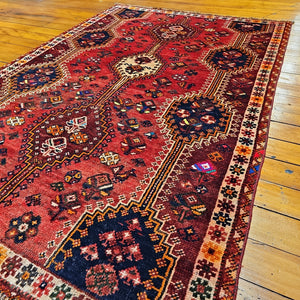 Hand knotted wool rug 197132 size 197 x 132 cm