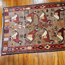Load image into Gallery viewer, Hand knotted wool rug 210119 size 210 x 119 cm