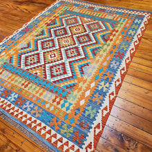 Load image into Gallery viewer, Hand knotted wool rug 233167 size 233 x 167 cm Afghanistan