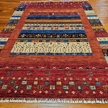 Load image into Gallery viewer, Hand knotted wool rug 238175 size 238 x 175 cm Afghanistan