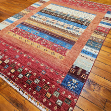 Load image into Gallery viewer, Hand knotted wool rug 238175 size 238 x 175 cm Afghanistan