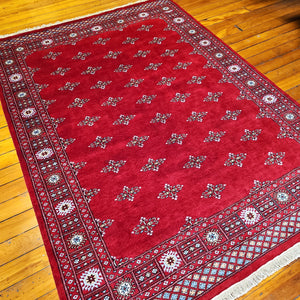 Hand knotted wool rug 231170 size 231 x 170 cm Pakistan