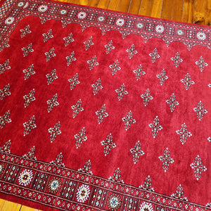 Hand knotted wool rug 231170 size 231 x 170 cm Pakistan