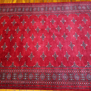 Hand knotted wool rug 248169 size 248 x 169 cm Pakistan