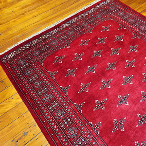 Hand knotted wool rug 248169 size 248 x 169 cm Pakistan