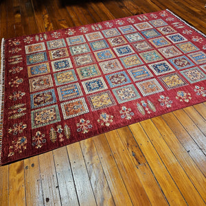 Hand knotted wool rug 237174 size 237 x 174 cm Afghanistan
