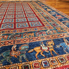 Load image into Gallery viewer, Hand knotted wool rug 235173 size 235 x 173 cm Afghanistan