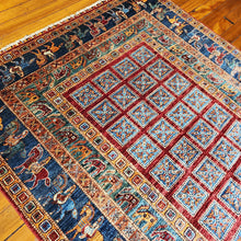 Load image into Gallery viewer, Hand knotted wool rug 235173 size 235 x 173 cm Afghanistan