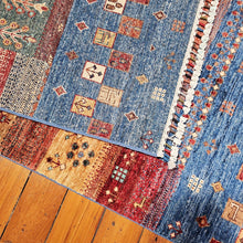 Load image into Gallery viewer, Hand knotted wool rug 24977 size 249 x 77 cm Afghanistan
