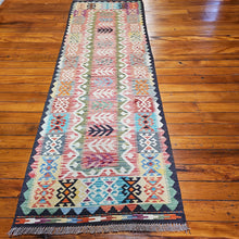 Load image into Gallery viewer, Hand knotted wool rug 27085 size 270 x 85 cm Afghanistan