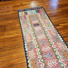 Load image into Gallery viewer, Hand knotted wool rug 27085 size 270 x 85 cm Afghanistan