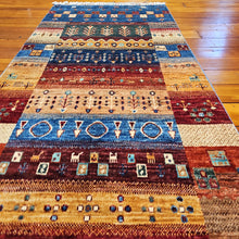 Load image into Gallery viewer, Hand knotted wool rug 24774 size 247 x 74 cm Afghanistan